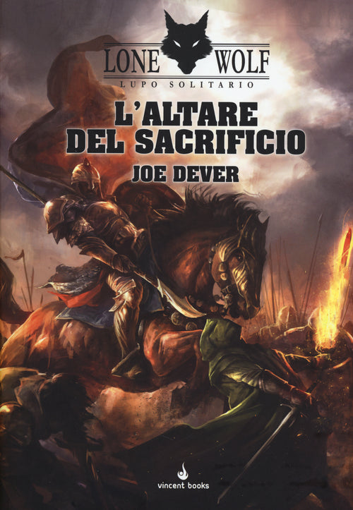 Cover of altare del sacrificio. Lupo Solitario. Serie Kai