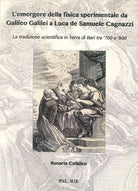 Cover of emergere della fisica sperimentale da Galilei Galileo a Luca de Samuele Cagnazzi. La tradizione scientifica in terra di Bari tra '700 e '800