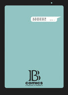 Cover of B comics. Fucilate a strisce. Shhh!