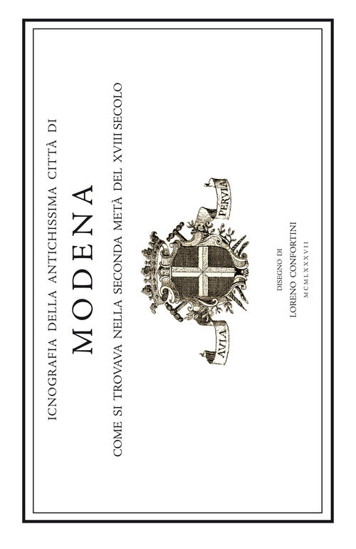 Cover of Veduta della cità di Modena nel XVIII secolo