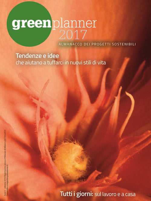 Cover of Green planner 2017. Almanacco delle tecnologie e dei progetti sostenibili