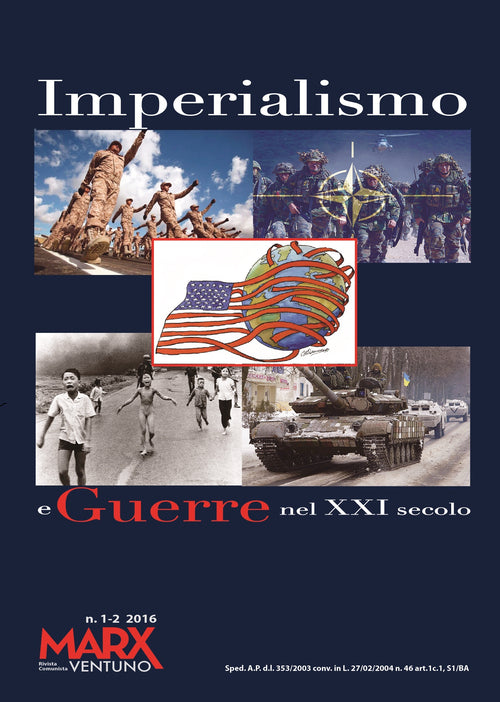 Cover of Imperialismo e guerre nel XXI secolo. Quaderno speciale di MarxVentuno vol. 1-2