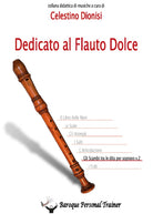 Cover of Dedicato al flauto dolce. Gli scambi tra le dita per soprano