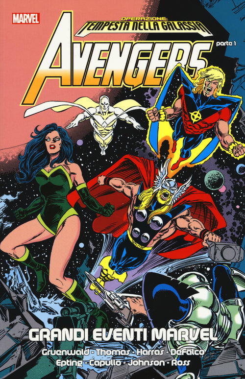 Cover of Operazione: tempesta nella galassia. Avengers