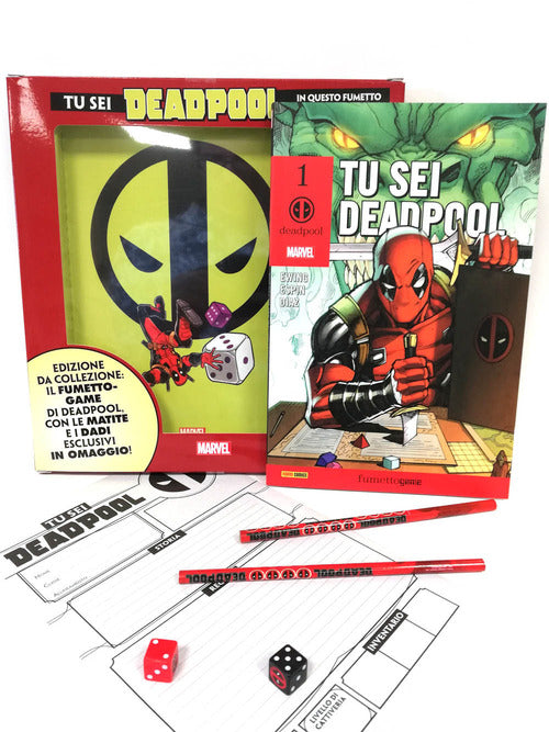 Cover of Tu sei Deadpool. Il fumettogame!