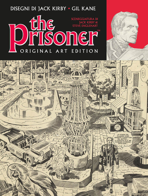 Cover of Prisoner. Original art edition. Ediz. italiana