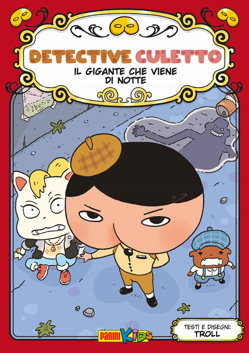 Cover of gigante che viene di notte. Detective Culetto