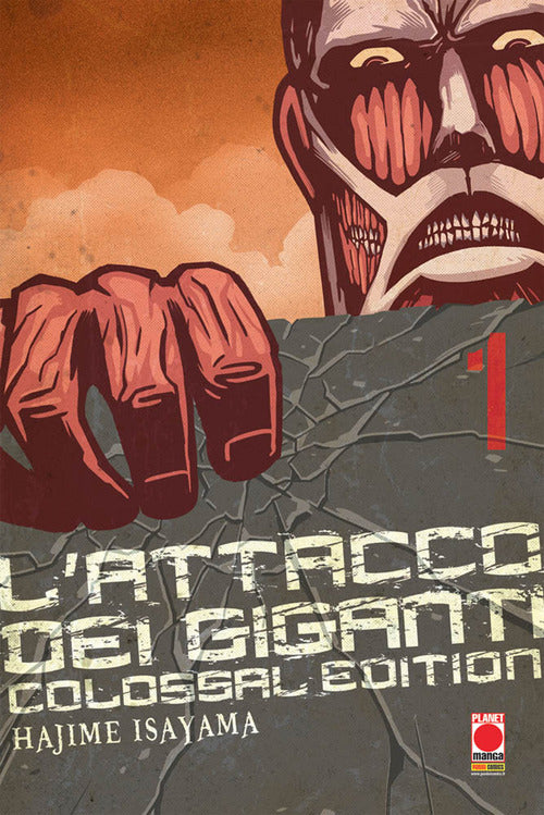 Cover of attacco dei giganti. Colossal edition