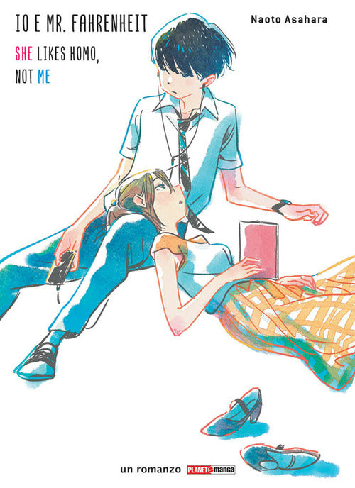 Cover of Io e mr. Fahrenheit. She likes homo, not me