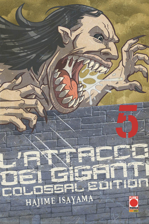 Cover of attacco dei giganti. Colossal edition