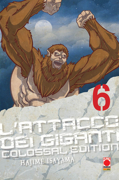 Cover of attacco dei giganti. Colossal edition