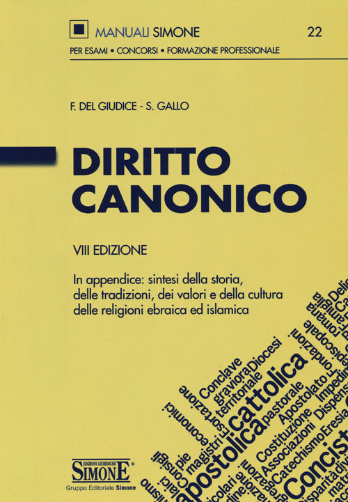 Cover of Diritto canonico