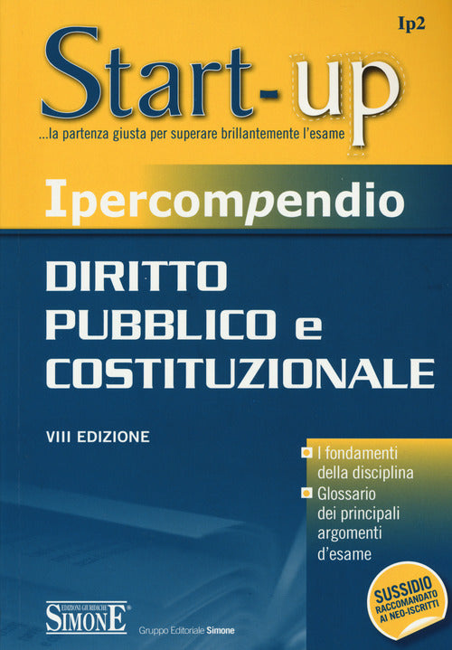Cover of Ipercompendio diritto pubblico e costituzionale