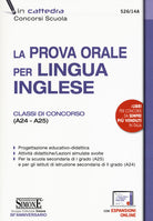 Cover of prova orale per lingua inglese. Classi di concorso (A24 - A25)