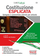 Cover of Costituzione esplicata. Spiegata e commentata articolo per articolo