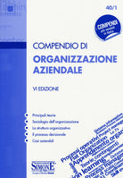 Cover of Compendio di organizzazione aziendale