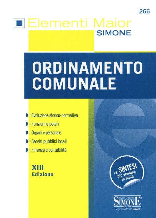 Cover of Ordinamento comunale