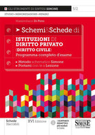 Cover of Schemi & schede di istituzioni di diritto privato (diritto civile). Programma completo d'esame