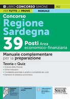 Cover of Concorso regione Sardegna 39 posti area economico-finanziaria. Manuale complementare per la preparazione