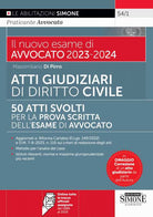 Cover of Atti giudiziari svolti di diritto civile. 50 atti svolti per la prova scritta dell’esame di avvocato