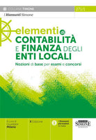 Cover of Elementi di contabilità e finanza degli enti locali. Nozioni di base per esami e concorsi