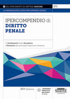Cover of Ipercompendio di diritto penale. I fondamenti della disciplina. Glossario dei principali argomenti d'esame
