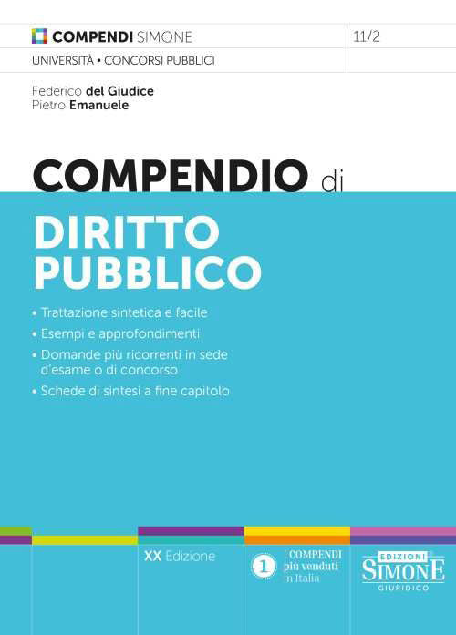 Cover of Compendio di diritto pubblico