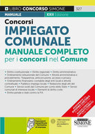 Cover of Concorso impiegato comunale. Manuale completo per i concorsi nel Comune