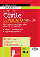 Cover of Codice civile esplicato. Ediz. minor
