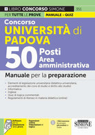 Cover of Concorso Università di Padova 50 posti area amministrativa