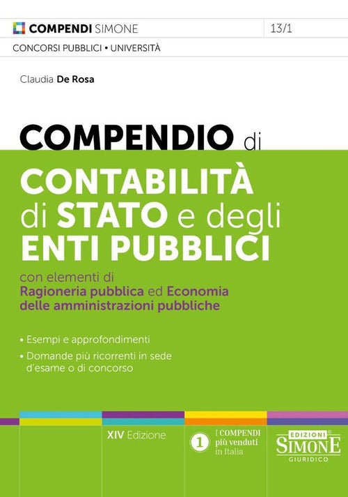 Compendio di contabilit di Stato e degli enti pubblici con elementi di ragioneria pubblica
