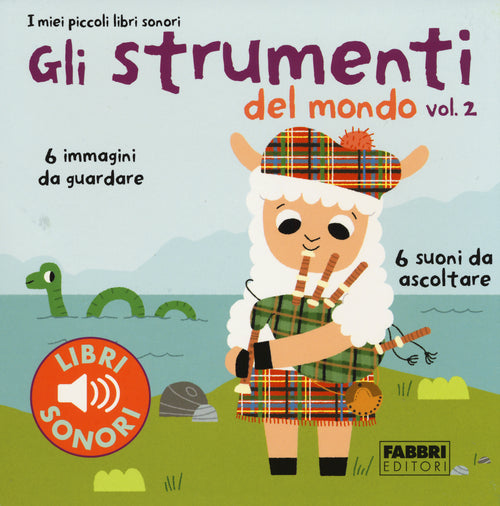 Cover of strumenti del mondo. I miei piccoli libri sonori