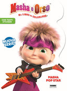 Cover of Masha pop star. Masha e Orso. Libro gioco