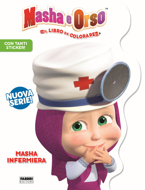 Cover of Masha infermiera. Masha e Orso. Libro gioco