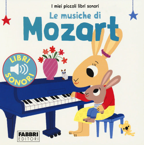 Cover of musiche di Mozart. I miei piccoli libri sonori