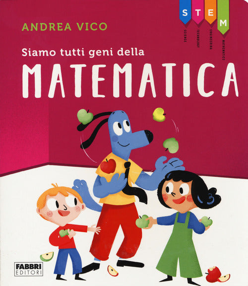 Cover of Siamo tutti geni della matematica. STEM