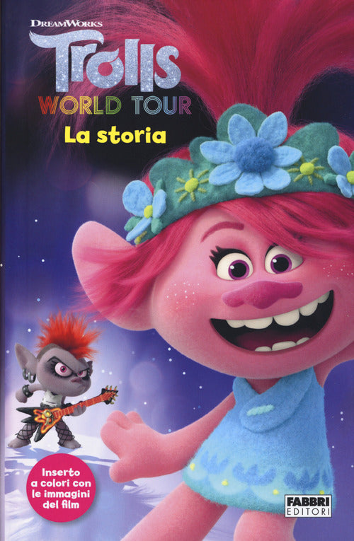 Cover of Trolls world tour. La storia