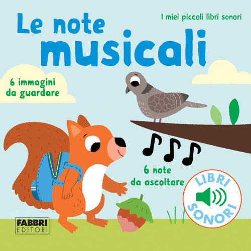 Cover of note musicali. I miei piccoli libri sonori