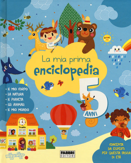 Cover of mia prima enciclopedia. 5 anni