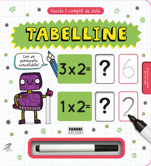 Cover of Faccio i compiti da solo! Tabelline