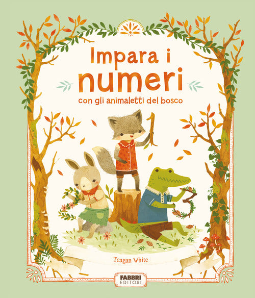 Impara i numeri con gli animaletti del bosco