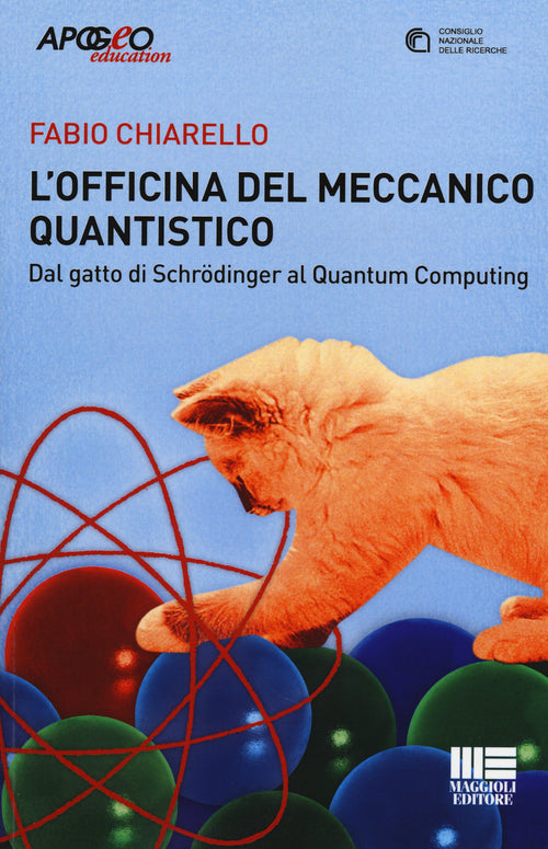 Cover of officina del meccanico quantistico. Dal gatto di Schröedinger al quantum computing