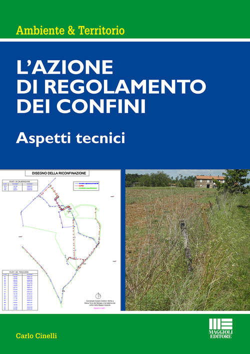Cover of azione di regolamento dei confini