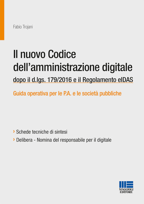 Cover of nuovo codice dell'amministrazione digitale