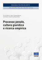 Cover of Processo penale, cultura giuridica e ricerca empirica