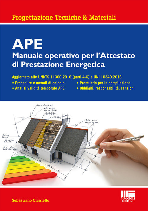 Cover of APE. Manuale operativo per l'attestato di prestazione energetica