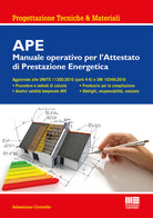 Cover of APE. Manuale operativo per l'attestato di prestazione energetica