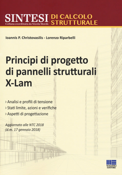 Cover of Principi di progetto di pannelli strutturali X-LAM