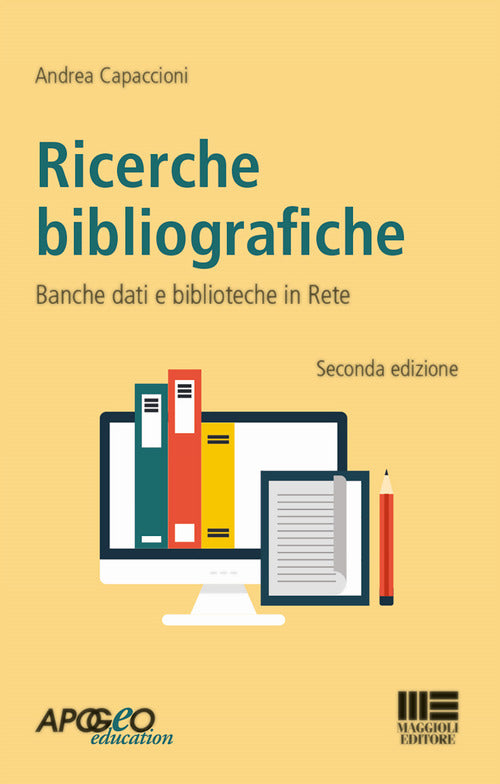 Cover of Ricerche bibliografiche. Banche dati e biblioteche in rete