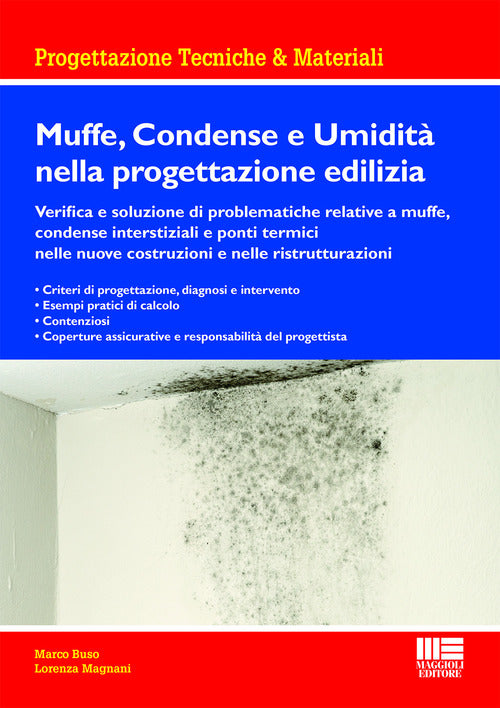 Cover of Muffe, condense e umidità nella progettazione edilizia